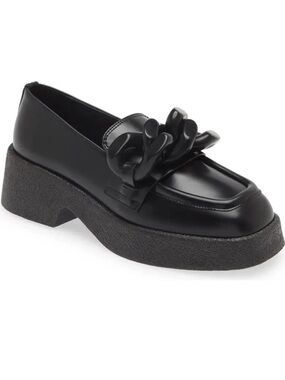 Stella McCartney Women's Skyla Chain Detail Platform Loafer